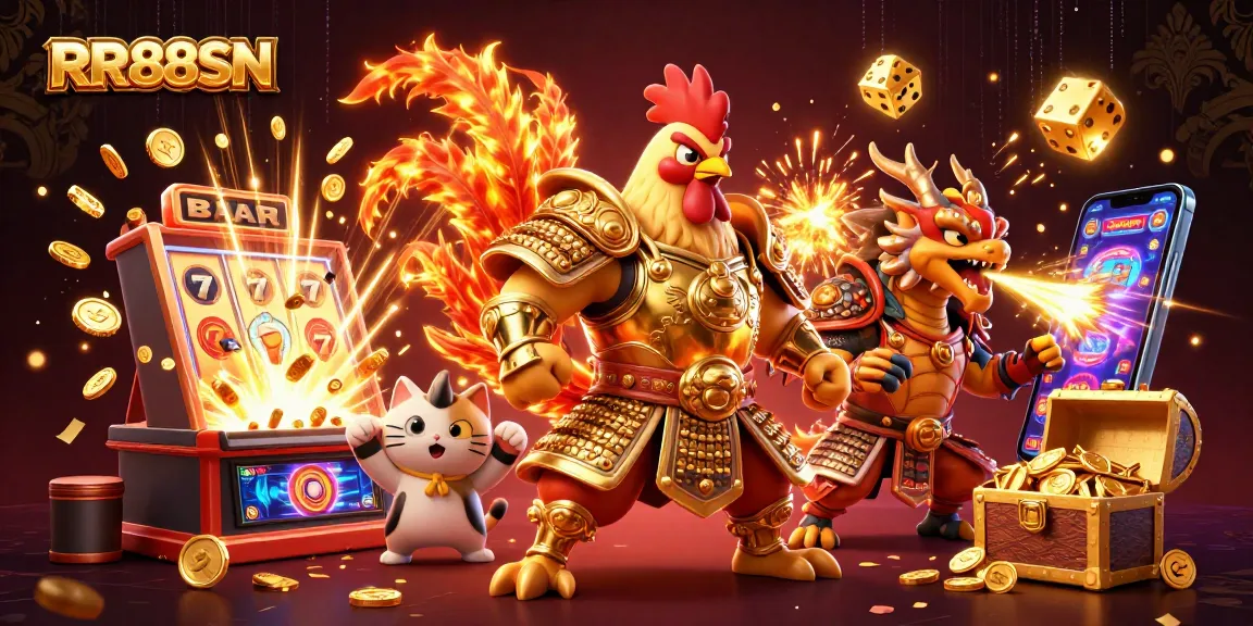 Experience thrilling gaming action with RR88SN's vibrant casino warriors and explosive slot jackpots.