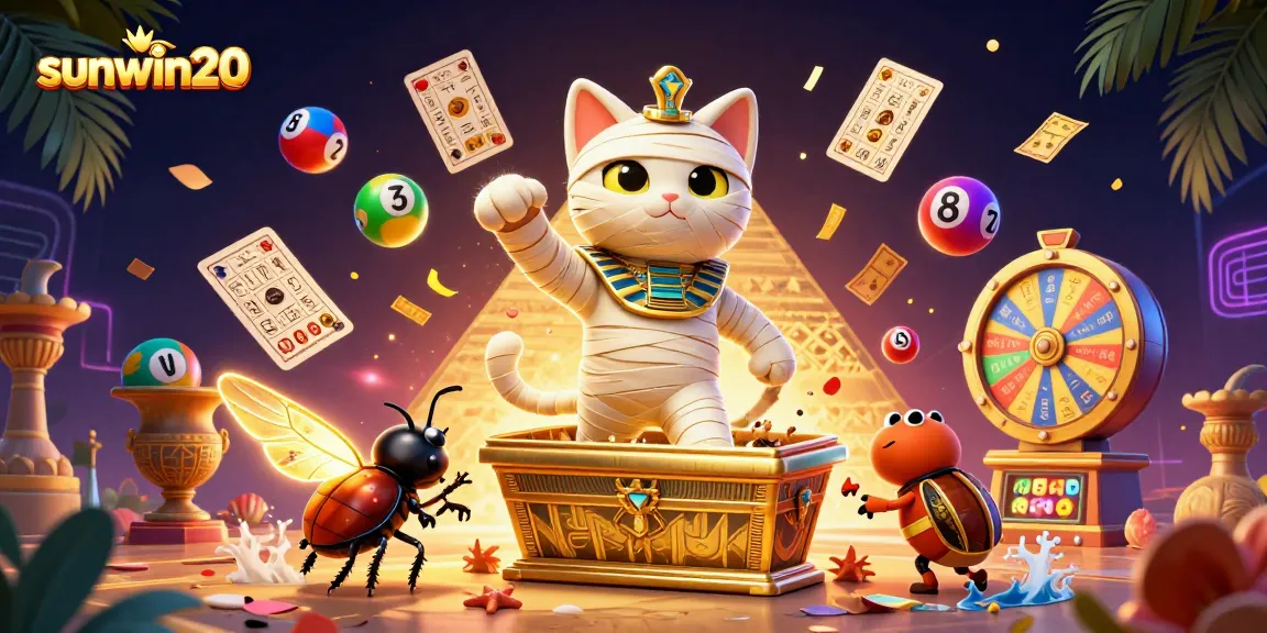 Experience exciting gameplay at sunwin20 with dynamic lottery themes and vibrant casino elements.