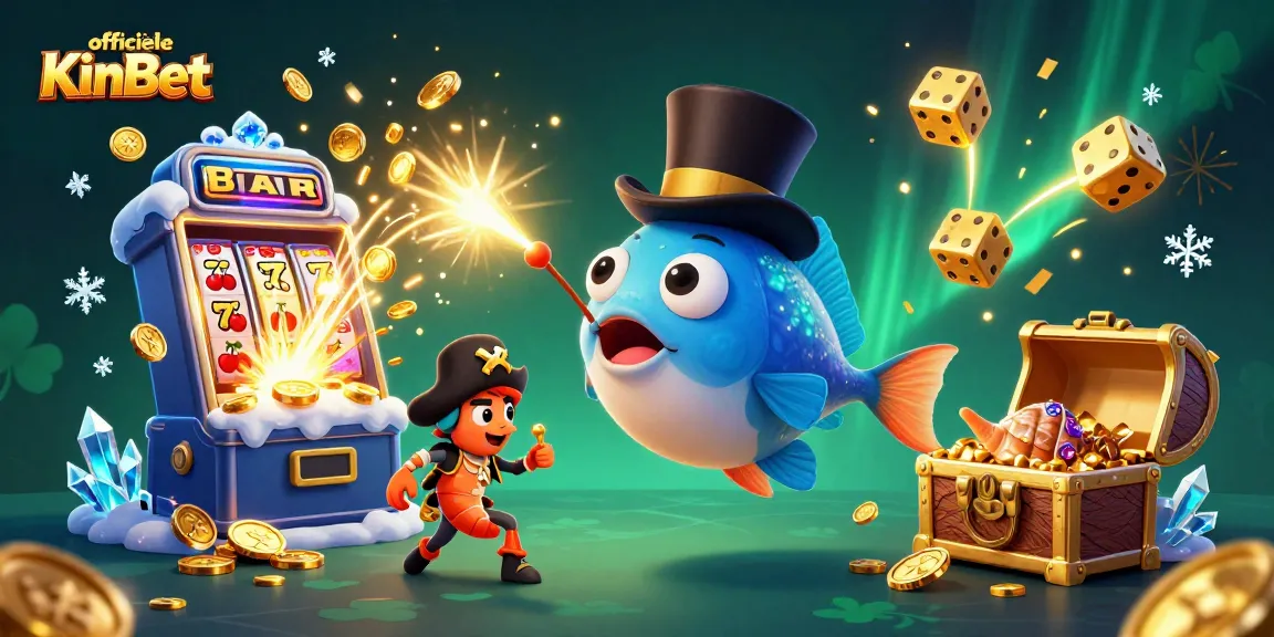 Experience the thrill of officiële KinBet with glowing treasures and exciting jackpots in a vibrant casino scene.